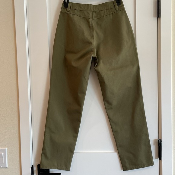 NWT Volcom True‎ to This So Chickie High Rise Chino Twill Pants Olive 26x26 $62 - Picture 2 of 13